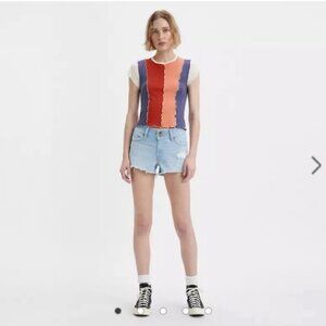 Levi’s Super Low Shorts Blue Size 30